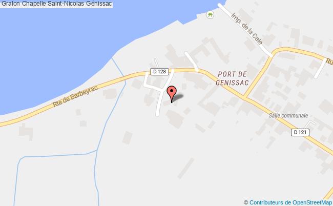 Chapelle Saint-nicolas  Génissac