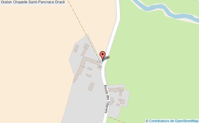 Chapelle Saint-pancrace  Dracé