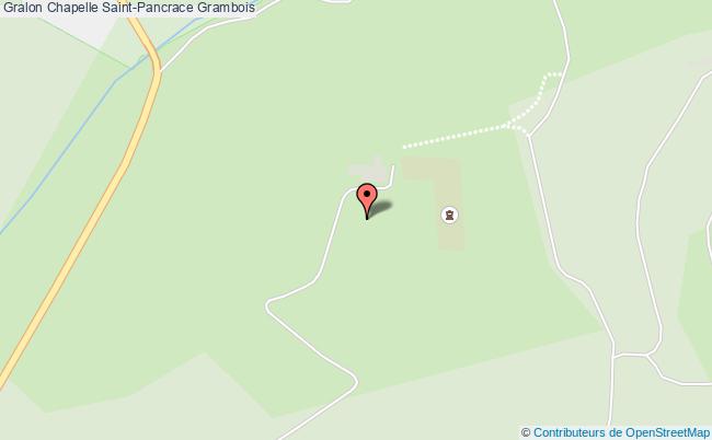 Chapelle Saint-pancrace  Grambois