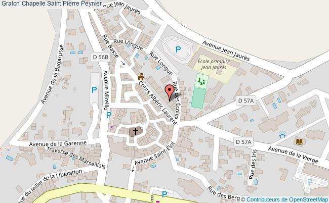 Chapelle Saint Pierre  Peynier