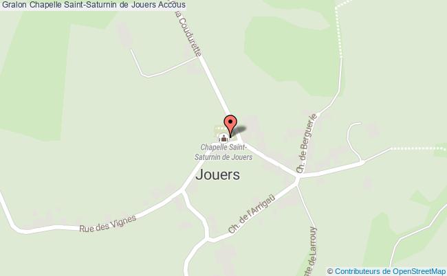 Chapelle Saint-saturnin De Jouers  Accous