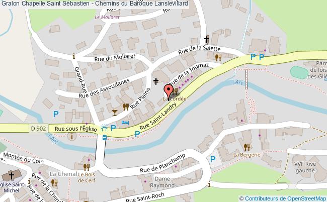 Chapelle Saint Sébastien - Chemins Du Baroque  Lanslevillard