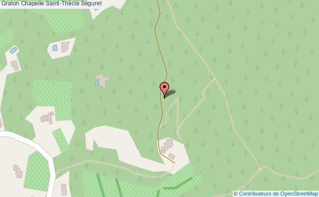 Chapelle Saint-thècle  Séguret