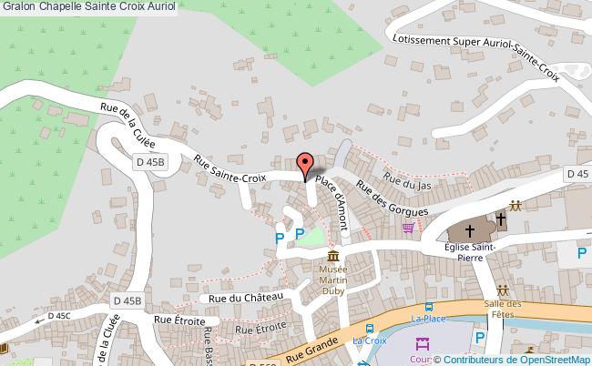 Chapelle Sainte Croix  Auriol