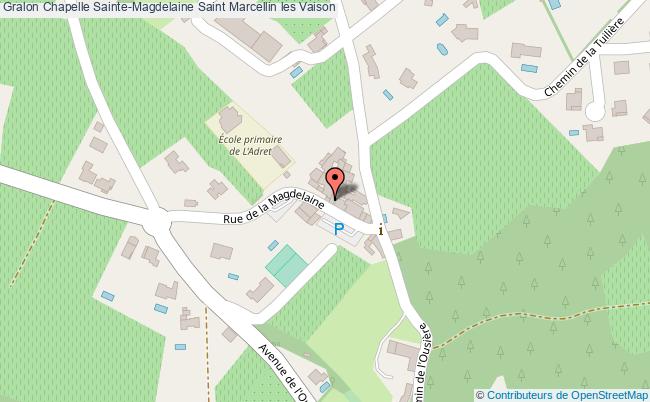 Chapelle Sainte-magdelaine  Saint-marcellin-lès-vaison