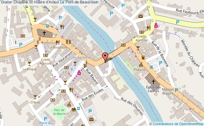 Chapelle St Hilaire D'avaux  Le Pont-de-beauvoisin