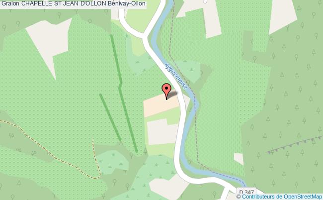 Chapelle St Jean D'ollon  Bénivay-ollon
