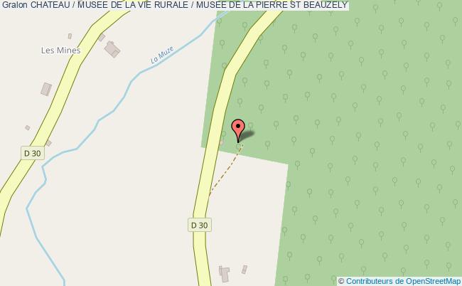 Chateau / Musee De La Vie Rurale / Musee De La Pierre  Saint-beauzély