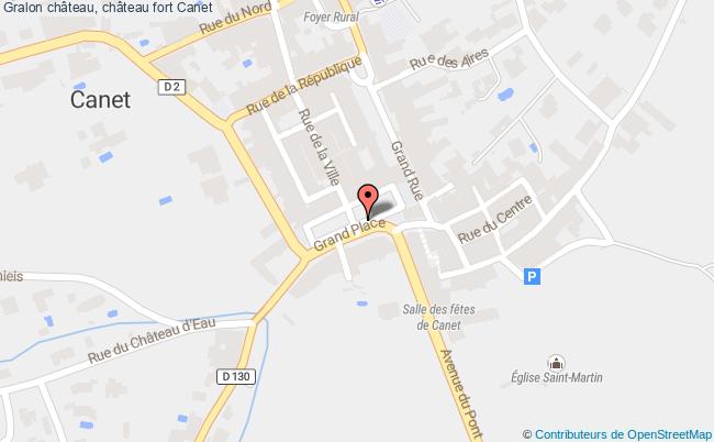 Château, Château Fort  Canet