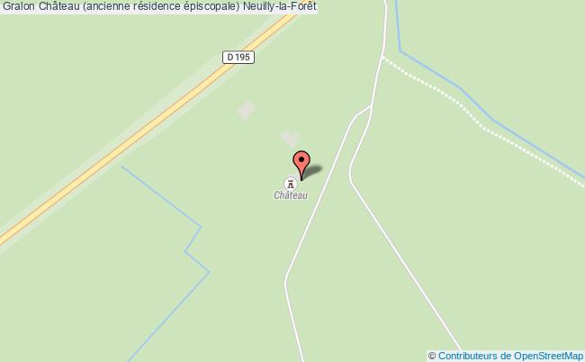 Château (ancienne Résidence épiscopale)  Neuilly-la-forêt