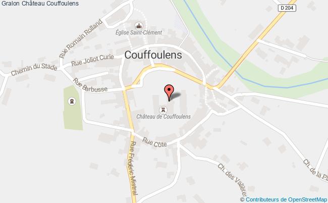 Château  Couffoulens