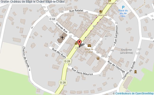 Château De Bâgé Le Châtel  Bâgé-le-châtel