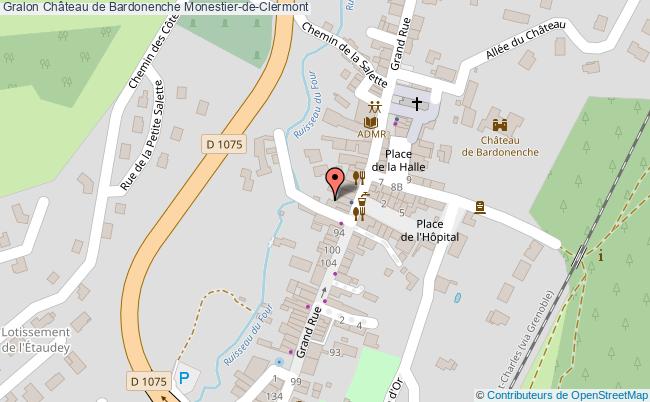 Château De Bardonenche  Monestier-de-clermont