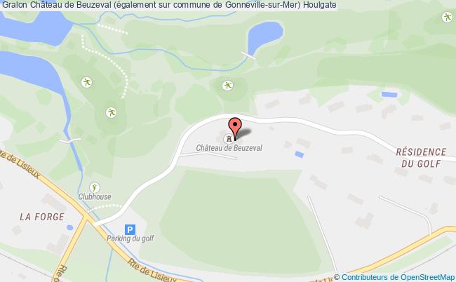 Château De Beuzeval (également Sur Commune De Gonneville-sur-mer)  Houlgate