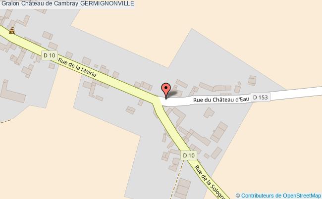 Château De Cambray  Germignonville