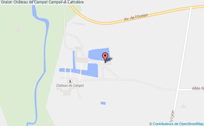 Château De Campet  Campet-et-lamolère