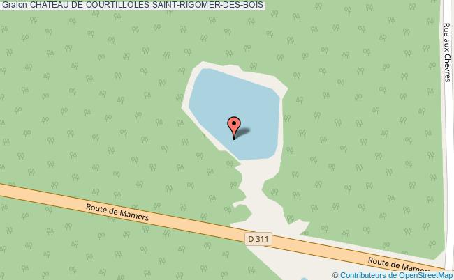 Chateau De Courtilloles  Saint-rigomer-des-bois