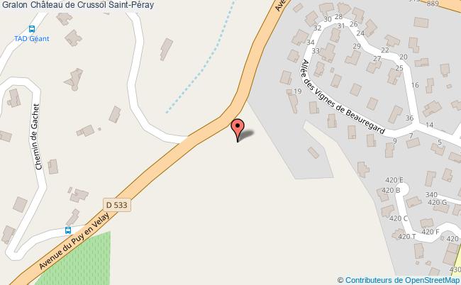 Château De Crussol  Saint-péray