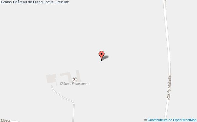 Château De Franquinotte  Grézillac