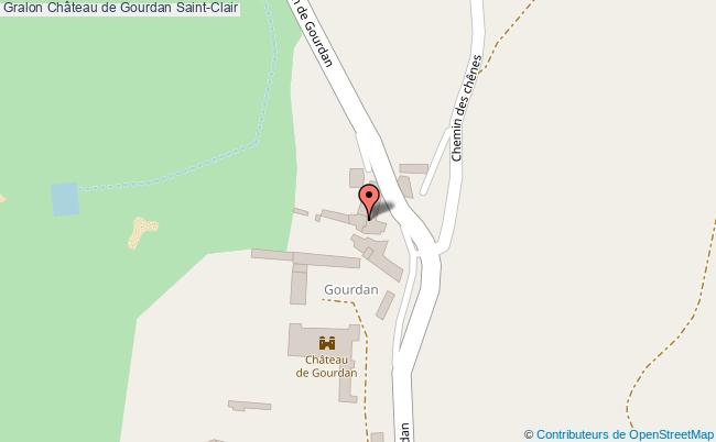 Château De Gourdan  Saint-clair