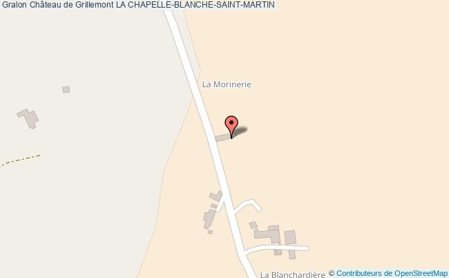 Château De Grillemont  La Chapelle-blanche-saint-martin