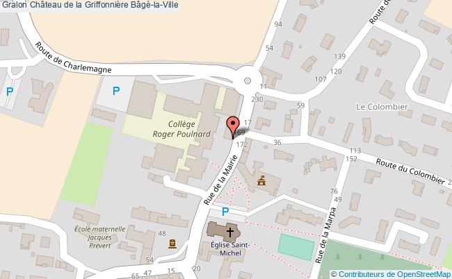 Château De La Griffonnière  Bâgé-la-ville