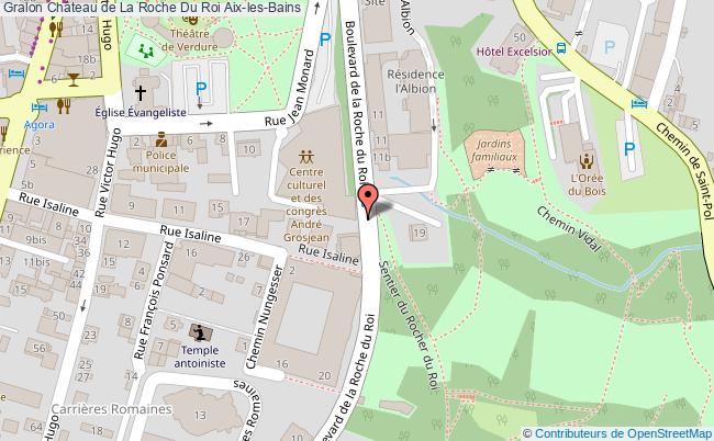 Château De La Roche Du Roi  Aix-les-bains