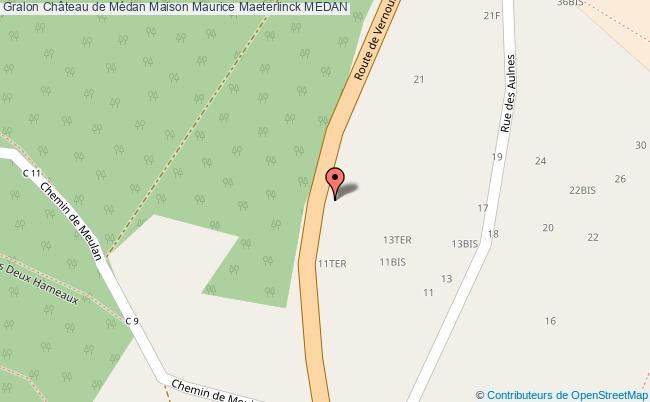 Château De Médan Maison Maurice Maeterlinck 