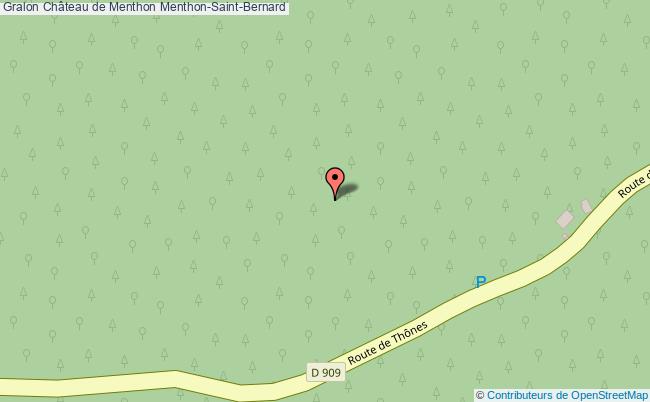 Château De Menthon  Menthon-saint-bernard