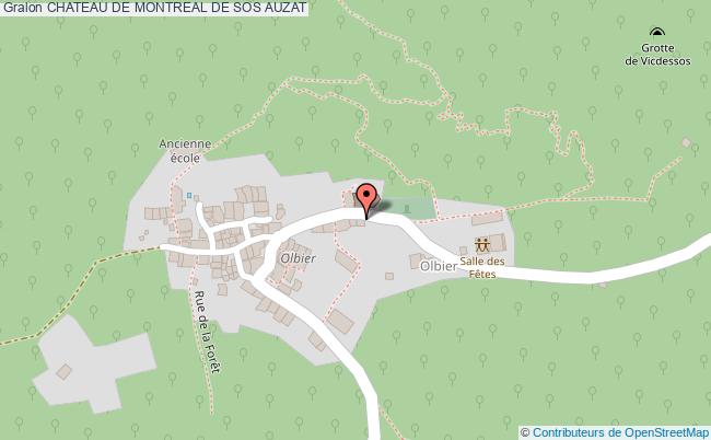 Chateau De Montreal De Sos  Auzat