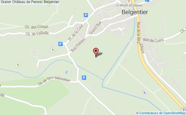 Château De Peiresc  Belgentier