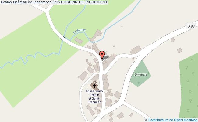 Château De Richemont  Saint-crépin-de-richemont