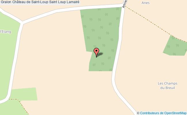 Château De Saint-loup  Saint-loup-lamairé