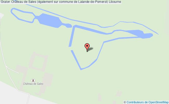 Château De Sales (également Sur Commune De Lalande-de-pomerol)  Libourne