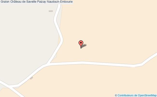 Château De Saveille  Paizay-naudouin-embourie