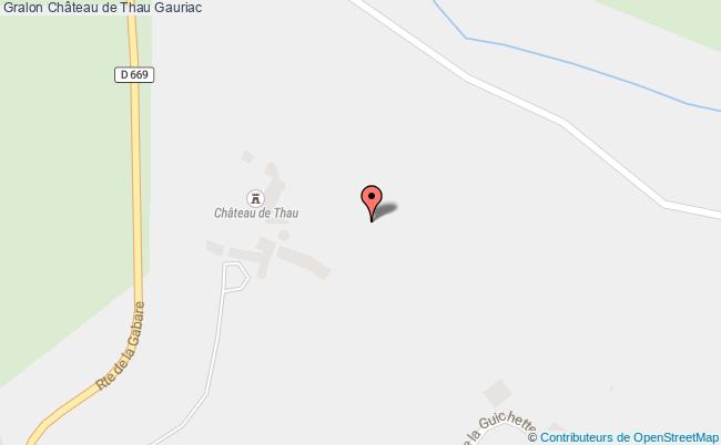 Château De Thau  Gauriac