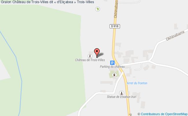 Château De Trois-villes Dit « d'eliçabea » 