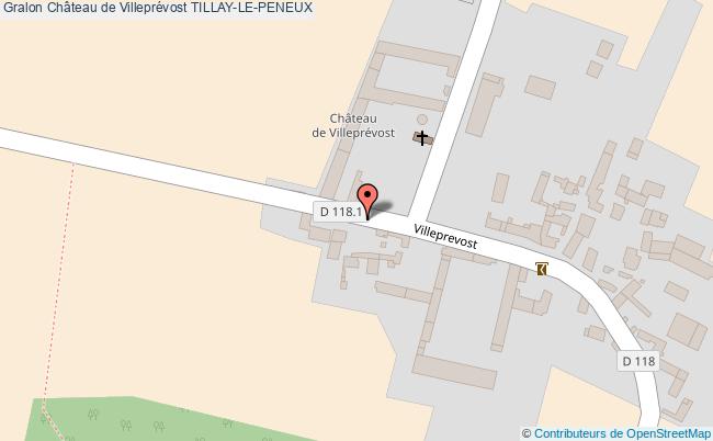 Château De Villeprévost  Tillay-le-péneux