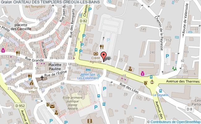 ChÂteau Des Templiers  Gréoux-les-bains