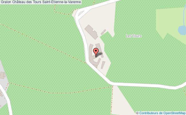 Château Des Tours  Saint-etienne-la-varenne