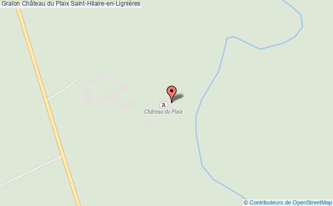 Château Du Plaix  Saint-hilaire-en-lignières