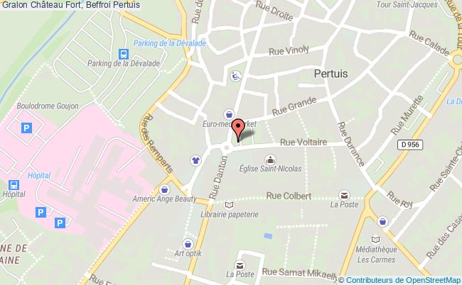 Château Fort, Beffroi  Pertuis