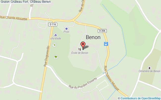 Château Fort, Château  Benon