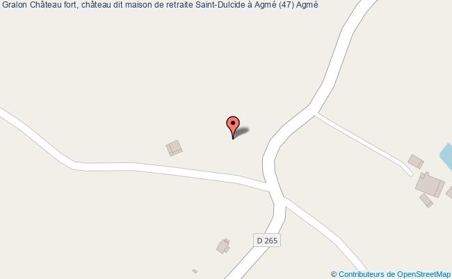 Château Fort, Château Dit Maison De Retraite Saint-dulcide à Agmé (47) 