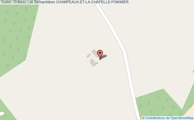 Château Les Bernardières  Champeaux-et-la-chapelle-pommier