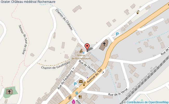 Château Médiéval  Rochemaure