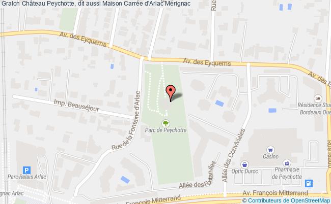 Château Peychotte, Dit Aussi Maison Carrée D'arlac  Mérignac