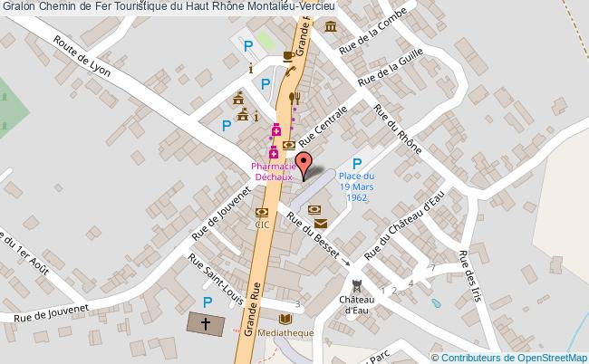 Chemin De Fer Touristique Du Haut Rhône  Montalieu-vercieu