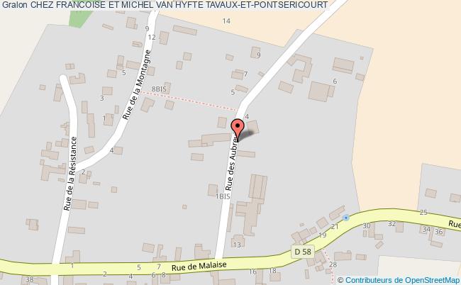 Chez Francoise Et Michel Van Hyfte  Tavaux-et-pontséricourt