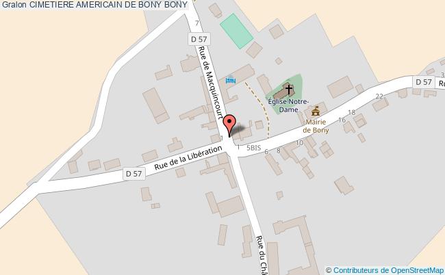 Cimetiere Americain De Bony 
